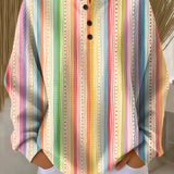 Rosa - Camisola às Riscas
