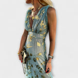 Alice - Vestido com Decote em V
