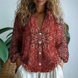 Ana - Blusa Casual Estampada