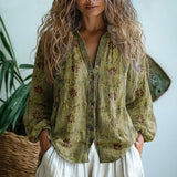 Ana - Blusa Casual Estampada