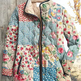 Laura - Casaco Floral Acolchoado