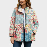 Laura - Casaco Floral Acolchoado