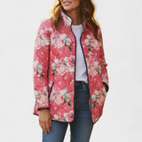 Beatriz - Casaco Floral Acolchoado