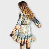 Carla - Vestido Curto Boho