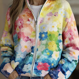 Mafalda - Casaco de malha Floral
