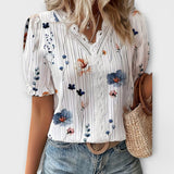 Célia - Blusa com Decote em V
