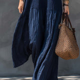 Luísa - Vestido Maxi Boho Patchwork