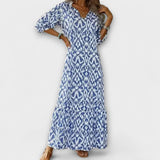 Rosália - Vestido Maxi Elegante