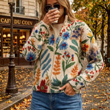 Filipa - Casaco de malha Floral