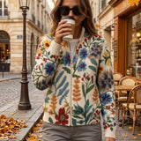 Filipa - Casaco de malha Floral