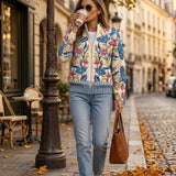 Filipa - Casaco de malha Floral