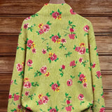 Teresa - Casaco de malha Floral