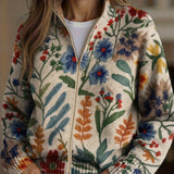 Filipa - Casaco de malha Floral