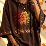Carolina - Sweatshirt Estampada com Capuz